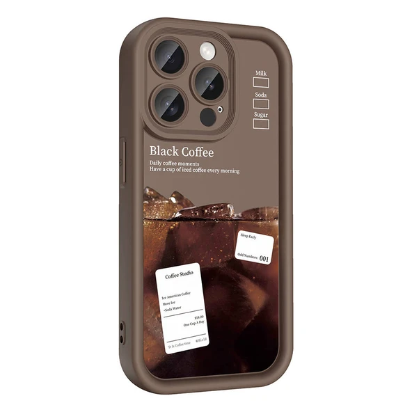 Apple iPhone 15 Pro Max Kılıf Kamera Korumalı Baskılı Arka Yüzey  Klas Kapak ürün görseli