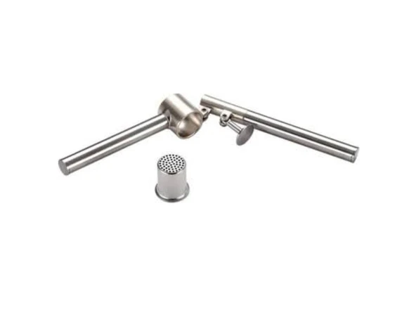 Paslanmaz Çelik Koncıs Sarımsak Ezici Pratik Sarımsak Ezeceği Lüks Çelik Sarımsak Ezeceği - 4