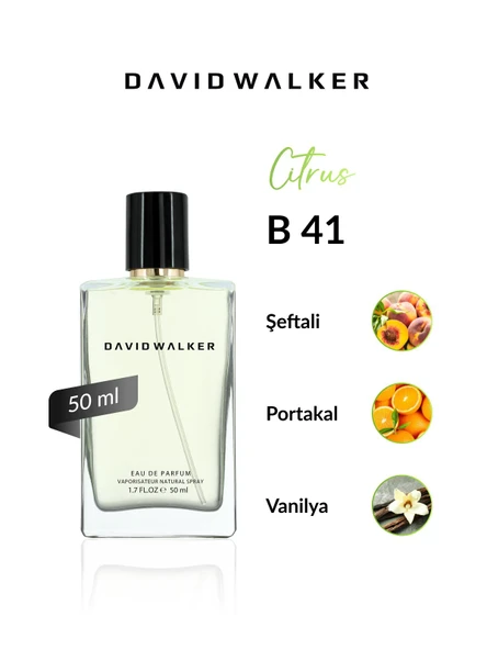 David Walker B41 Clematis Exclusive 50 ml Kadın Parfüm | Citrus ürün görseli 1