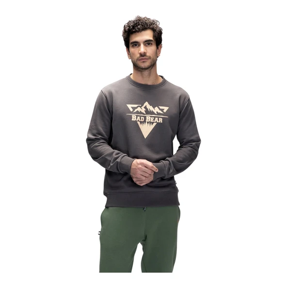 Erkek Baskılı Sweatshirt Mountain BAD.25.02.12.027 - Resim 20