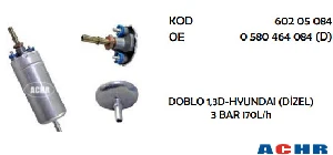 YAKIT POMPASI DOBLO-ALBEA-1,3D-HYUNDAI (DİZEL) 3 BAR 170L/h **TRAKTÖR STEYR-JOHNDEERE - ACHR-60205084 ürün görseli