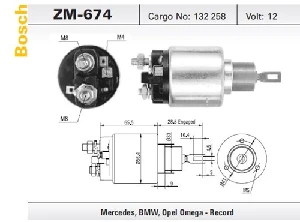 MARŞ OTOMATİĞİ- 12V VW TRANSPORTER - ZM-676 ürün görseli
