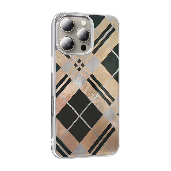 Apple iPhone 16 Pro Max Kılıf Desenli  Mep Kapak - Resim 3