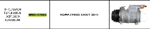 KLİMA KOMPRESÖRÜ>IVECO DAILY 05-> - WONDO-47053