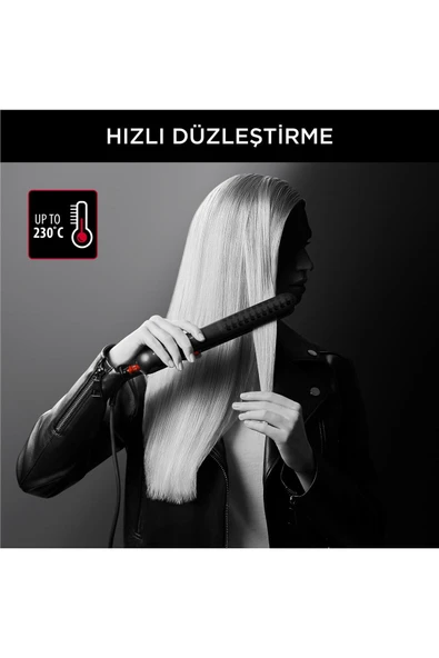 Rowenta x Karl Lagerfeld SF321LF0 Seramik Saç Düzleştirici - 4