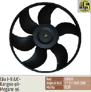 FAN MOTORU>CLIO II - SGR-59601 ürün görseli