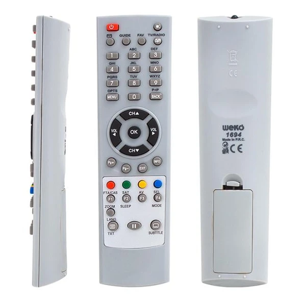 Weko Sunny Dıgıturk Dt-5002 -12200 Sd Kasalı Modeli Uydu Kumandası ürün görseli 1