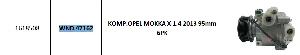 KLİMA KOMPRESÖRÜ OPEL MOKKA X 1.4 2013 95mm 6PK - WONDO-47162 ürün görseli 1