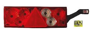 STOP LAMBA-SOL (LEDLİ)  ÜNİVERSAL  BOYNUZ LAMBALI (SOKETLİ) - SERTPLAS-0302LL73Q5 - 1