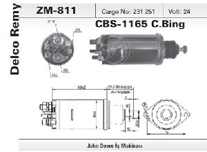MARŞ OTOMATİĞİ-DT-24V -28MT. BMC PROFESYONEL-10457172 - ZM-811 ürün görseli