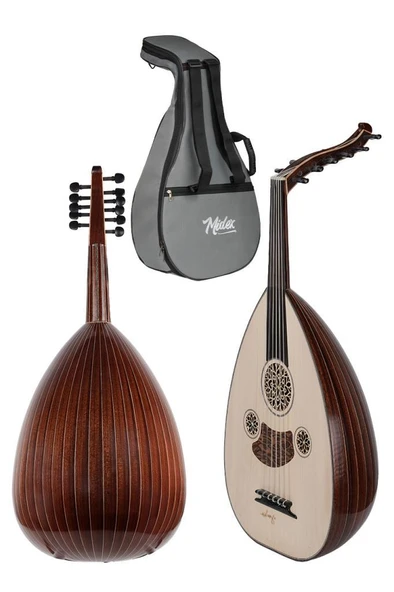 Yonka UD-10M Maun Ağacı Ud Abanoz Klavye EL Yapımı Yüksek Kaliteli Ud ürün görseli 1