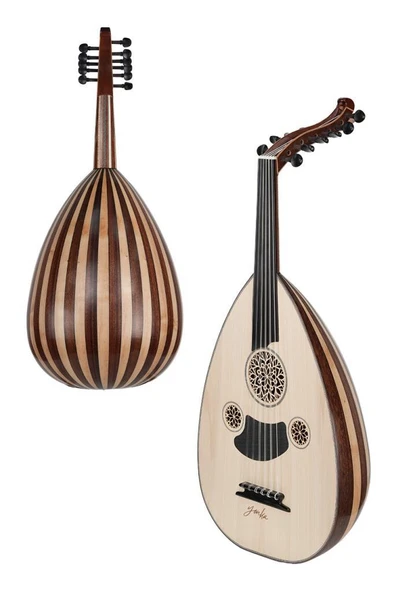 Yonka UD-10KM Kelebek ve Maun Ağacı Ud Abanoz Klavye EL Yapımı Yüksek Kaliteli Ud