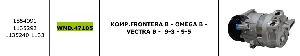 KLİMA KOMPRESÖRÜ>FRONTERA B - OMEGA B - VECTRA B -  9-3 - 9-5 - WONDO-47105 ürün görseli 1