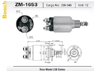 MARŞ OTOMATİĞİ-BT-12V-CHRYSLER Y.M OTOMATIK (230 SERI)-2339402149 - ZM-1653 ürün görseli