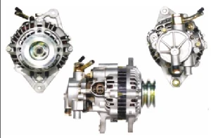 ALTERNATÖR-MT 12V 75A MITSUBISHI L-300 65 A. 98---- ÇİFT KASNAK VAKUMLU - AES-ALT573OEM ürün görseli 1