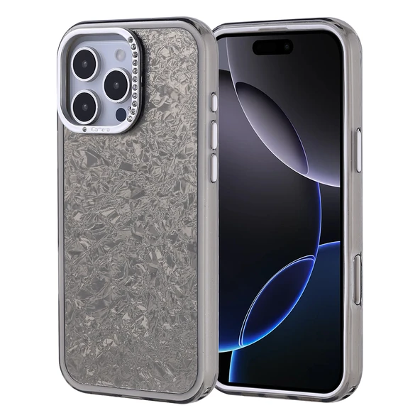 Apple iPhone 16 Pro Max Kılıf Taşlı Tasarımlı  Kapi Kapak ürün görseli