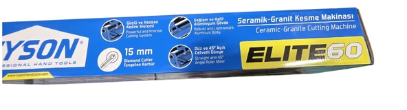 TYSON 9198 SERAMİK GRANİT KESME MAKİNASI Elite60 - 5