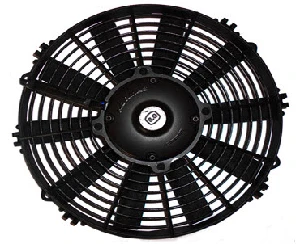 KOMPLE AKSİYEL FAN-12V 12" YASSI İNCE ÜFLEÇ   5702212120001 - KORMAS-74315013 ürün görseli