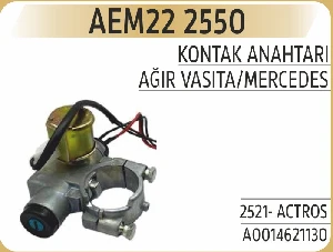 KONTAK ANAHTARI MERCEDES 2521- ACTROS - AEM-222550 ürün görseli 1