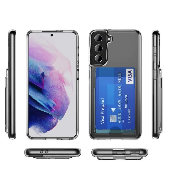 Galaxy S21 Kılıf  Ensa Kapak - Resim 4