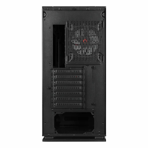 Rampage Vanguard V2 Black USB 3.2 RGB eATX Mid Tower Siyah Kasa - Resim 5