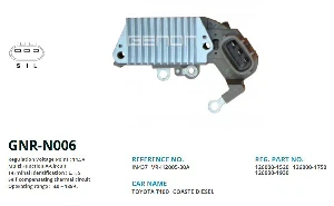 KONJEKTÖR>12V TOYOTA CAMRY/LANDCRUISE63.5mm(L,I,S) - GENON-GNR-N006 ürün görseli 1
