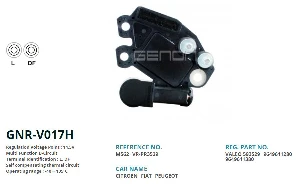 KONJEKTÖR>12V CITROEN/FIAT/PEUGEOT(IKICIVATA)(L,DF) - GENON-GNR-V017H