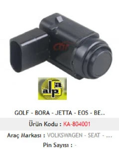 PARK SENSÖRÜ-VOLKSWAGEN - SEAT - SKODA - AUDI - PORSCHE - MCAR-KA804001 ürün görseli 1