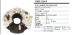 DİYOT TABLASI-BT MAN-MB 17 DIOTLU - VERTEX-VBR0341 ürün görseli 1