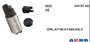 YAKIT POMPASI OPEL ASTRA H 3 BAR 105L/h FİLTRELİ - ACHR-60207482 ürün görseli