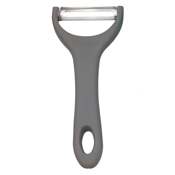 Solingen Mat Gri Sapan Soyacak – Paslanmaz Alman Çeliği, Ergonomik Sap, Çift Yönlü Kullanım - Resim 3