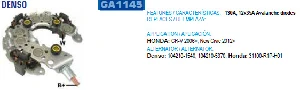 DİYOT TABLOSU-DEN 130A TOYOTA COROLLA - GAUSS-GA1145 - 1