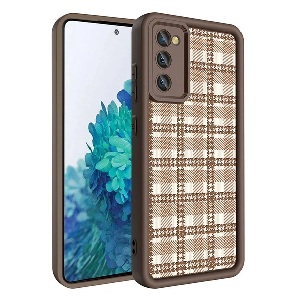 Galaxy S20 FE Kılıf Kamera Korumalı Baskılı Arka Yüzey  Klas Kapak - Resim 3