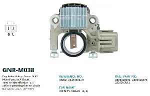 KONJEKTÖR>12V NISSAN SUNNY 1.3-1.5-1.6-1.8L(L,S) - GENON-GNR-M038 ürün görseli 1