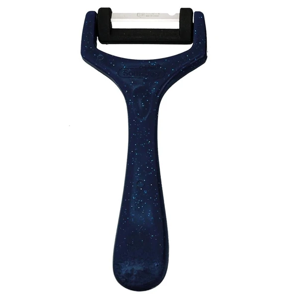 Solingen Simli Mavi Sapan Soyacak – Paslanmaz Alman Çeliği, Ergonomik Sap, Yüksek Keskinlik - Resim 3