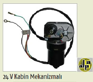 SİLGİ MOTORU-24V KABİN MEKANİZMALI - SGR-56114 ürün görseli