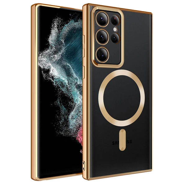 Galaxy S22 Ultra Kılıf M-safe Wireless Şarj Özellikli  Setro Silikon ürün görseli