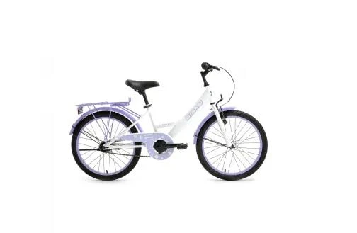 Bisan Kitty 20 Jant Kontra Fren Beyaz Lila Çocuk Bisikleti ürün görseli