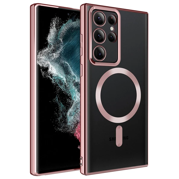 Galaxy S22 Ultra Kılıf M-safe Wireless Şarj Özellikli  Setro Silikon ürün görseli