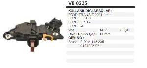 KONJEKTÖR-BT 12V V-184/FOCUS/FIESTA - VERTEX-VB0235 ürün görseli 1