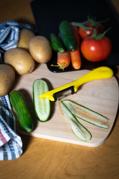 Solingen Simli Limon Dikey Soyacak – Paslanmaz Alman Çeliği, Ergonomik Sap, Çift Yönlü Kesici Ağız - Resim 2