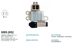 KONJEKTÖR>12V HYUNDAI ACCENT ERA-ELENTRA-SONATA(MULTI)(L,S) - GENON-GNR-J002 ürün görseli 1