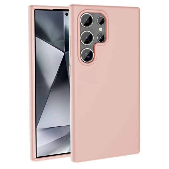 Galaxy S23 Ultra Kılıf M-safe Şarj Özellikli Sıvı Teknolojili Silinebilir Sert  Kivi Kapak ürün görseli