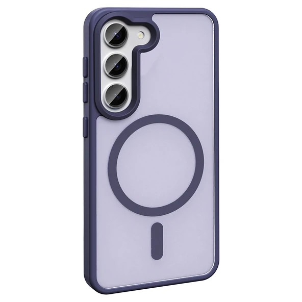 Galaxy S23 FE Kılıf M-safe Şarj Özellikli Mat Arka Yüzey  Sio Kapak ürün görseli