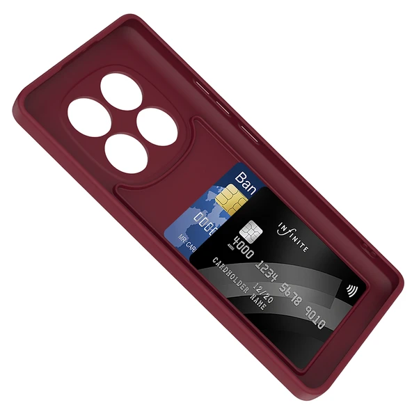 Xiaomi Redmi Note 14 Pro 4G Kılıf Kamera Korumalı Kartlık Hazneli  Vitra Kapak - Resim 6