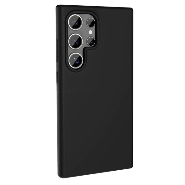 Galaxy S23 Ultra Kılıf M-safe Şarj Özellikli Sıvı Teknolojili Silinebilir Sert  Kivi Kapak - Resim 5