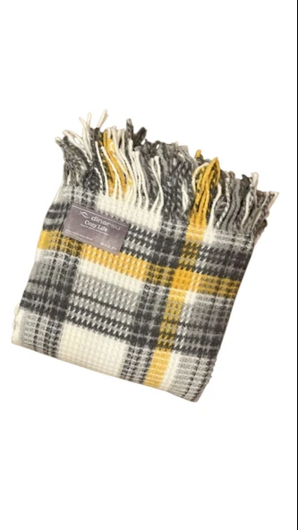 Dinarsu Cozy Life Pamuklu Skoç Tv Battaniyesi 130 x 170 - Resim 3