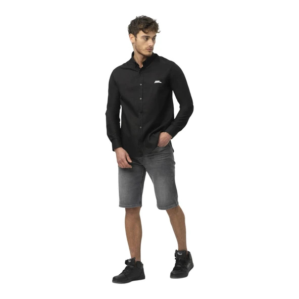 Erkek Keten Gömlek M50090 ürün görseli