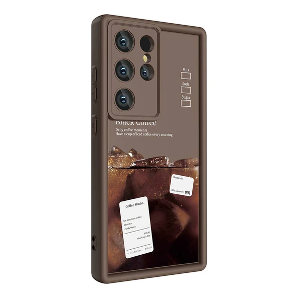 Galaxy S24 Ultra Kılıf Kamera Korumalı Baskılı Arka Yüzey  Klas Kapak ürün görseli