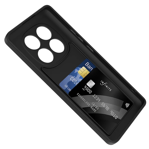 Xiaomi Redmi Note 14 Pro 4G Kılıf Kamera Korumalı Kartlık Hazneli  Vitra Kapak - Resim 4